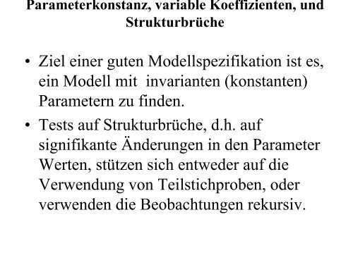 Probleme mit dem linearen Regressionsmodell Eine Ãbersicht