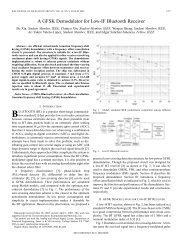 A gfsk demodulator for low-if bluetooth receiver - Analog and Mixed ...