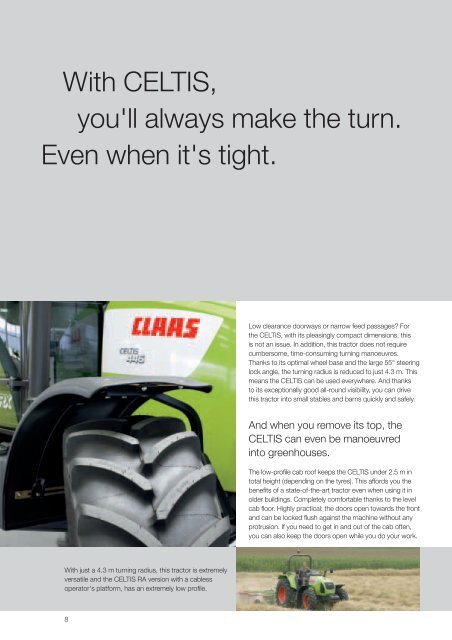 You can depend on CLAAS. Everyday.