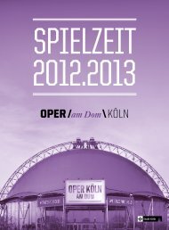 29.07.12 KöLNER PHILHARMONIE - Oper Köln