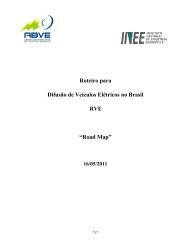 Roteiro para DifusÃ£o de VeÃ­culos ElÃ©tricos no Brasil RVE ... - ABVE