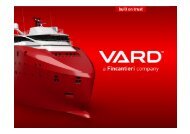 1Q 2013 Results Presentation - VARD