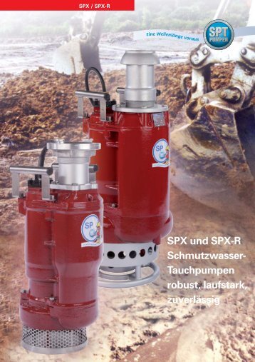 SPX Und SPX-R Schmutzwasser
