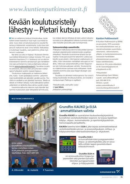 Lataa (pdf) - Kuntatekniikka.Fi