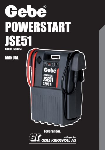 POWERSTART JSE51 - Mekk