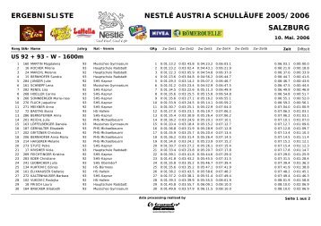 92/93 - HS Hallein-Neualm