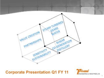 Corporate Presentation Q1 FY 11 - Triveni Engineering