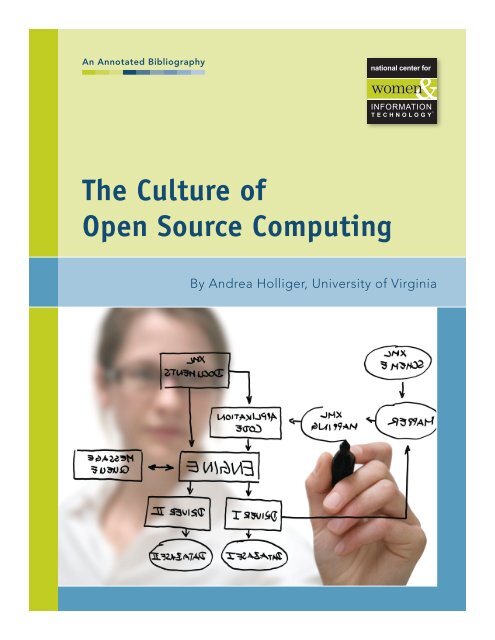 The Culture of Open Source Computing - National Center for ...