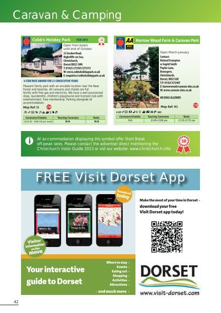 Christchurch Visitor Guide 2013 - Visit Dorset