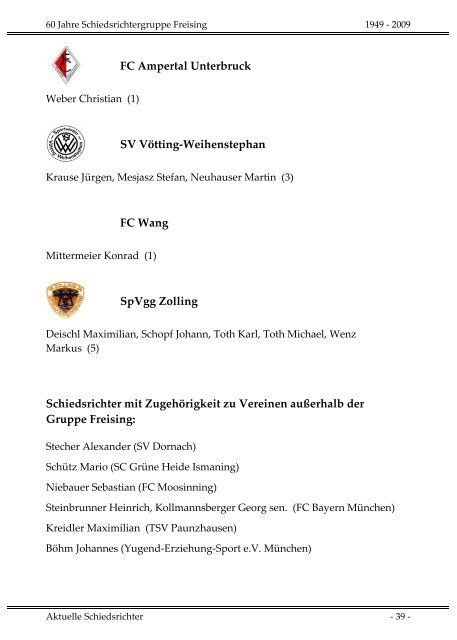 Zeitschrift - SRG Freising