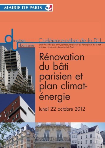 Conference debat_100113.indd - Ville de Paris