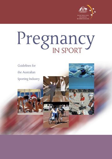 Pregnancy in Sport Guidelines - Australian Sports Commission