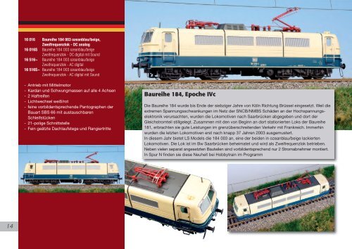 Download LS models Katalog 2013 hier... - Modellbahnshop Lippe