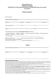 esempio di autocertificazione generica