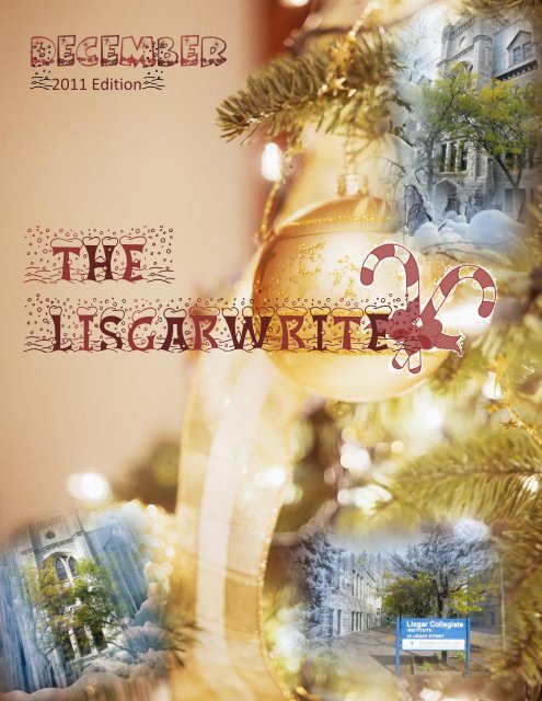 Lisgarwrite - Lisgar Collegiate Institute