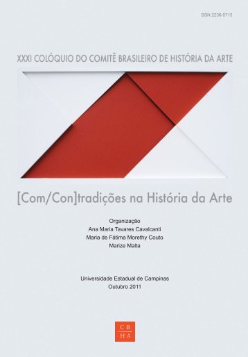 História da Arte, Estudos Visuais, Cultura Visual: Combates ... - CBHA