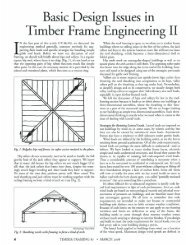 Basic Design Issues in - Timber Frame Engineering Council