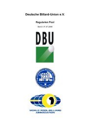 Regularien Pool - Blmr.billardarea.de - Deutsche Billard Union