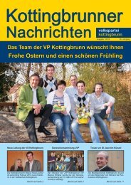 Frohe Ostern und einen schÃ¶nen FrÃ¼hling - Volkspartei Kottingbrunn