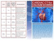 cardiac ct for calcium scoring