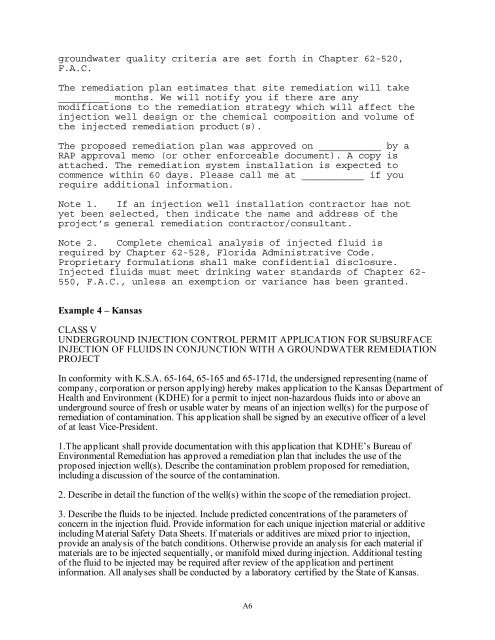 Technical and Regulatory Guidance for In Situ Chemical ... - ITRC