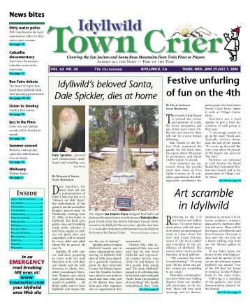 real estate - Idyllwild Town Crier