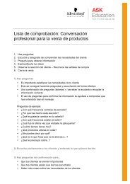 Lista de comprobación: Conversación profesional para la venta de ...