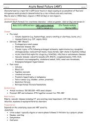 Acute Renal Failure (ARF)