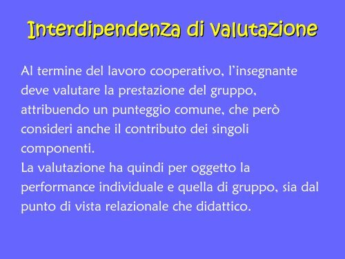 Cooperative Learning - USP di Piacenza