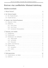 Fortran: eine ausführliche Minimal-Anleitung