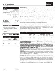 MTA Mid Cap Core Portfolio - Prudential Retirement