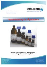 Spezialkatalog fÃ¼r Apotheken