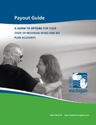 Payout Guide - State of Michigan 457 and 401(k) Retirement Plans ...