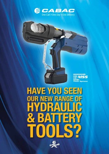 Hydraulic and Battery Tools - PDC Group