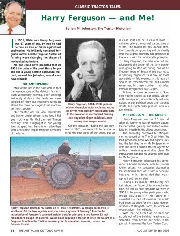 Classic Tractor Tales: Harry Ferguson - Greenmount Press
