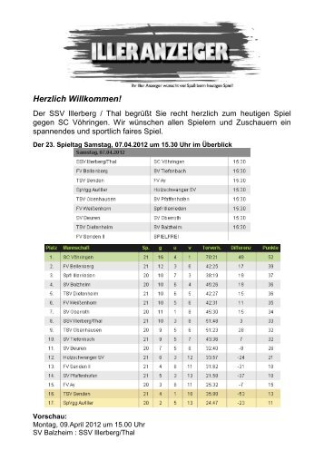 pdf-Druckversion - SSV Illerberg/Thal