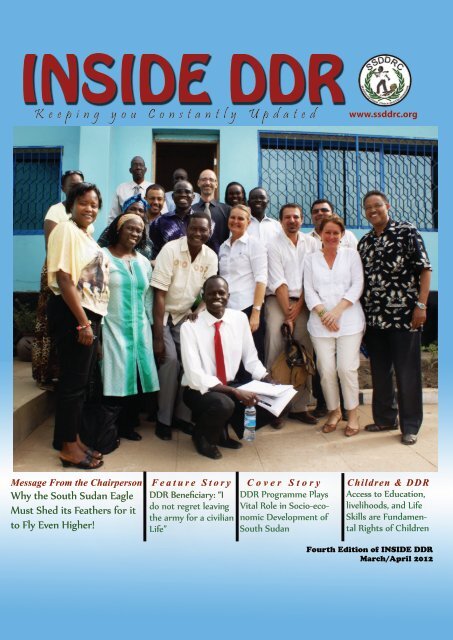 March April 2012 Republic Of South Sudan Ddr Commission