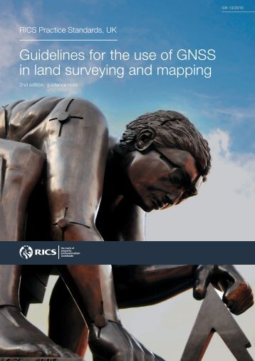 Guidelines for the use of GNSS in surveying and mapping