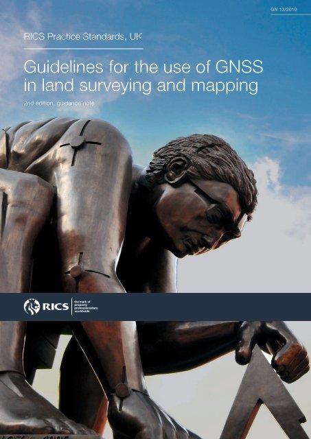Guidelines for the use of GNSS in surveying and mapping