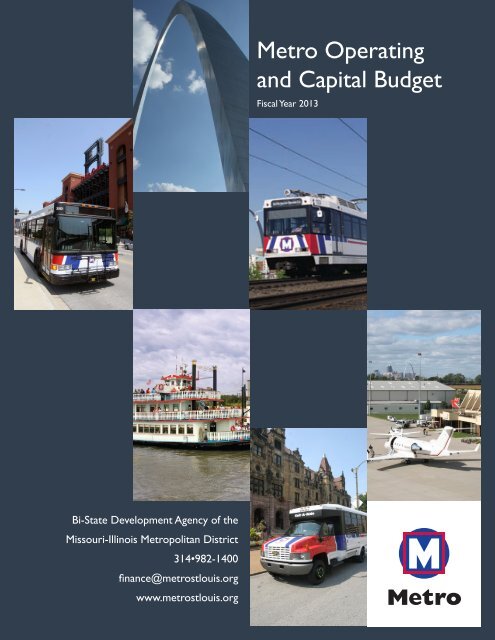Fy 2013 Operating And Capital Budget Metro Transit