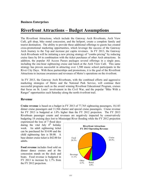 FY 2013 Operating and Capital Budget - Metro Transit