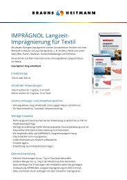 IMPRAEGNOL_Langzeitimpraegnierung - Brauns-Heitmann