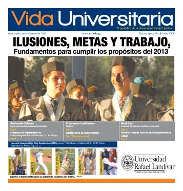 ILuSIonES, MEtAS y trAbAjo, - Universidad Rafael Landívar