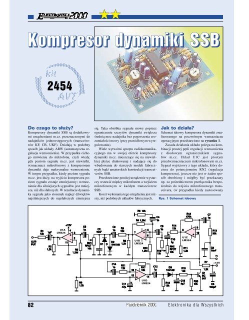 Kompresor dynamiki SSB - Elportal