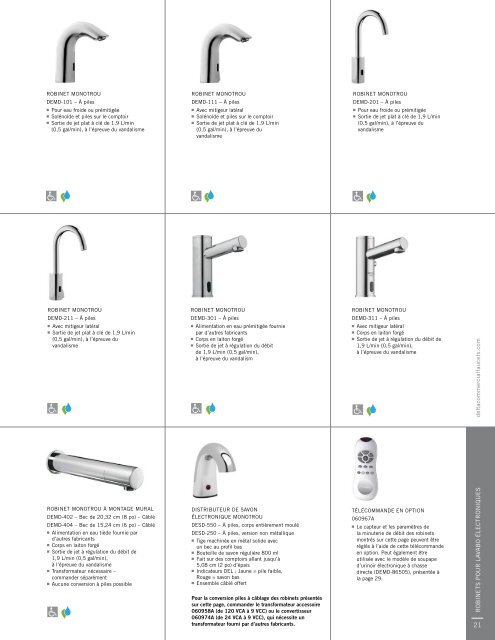 Catalogue Commercial Delta - Masco Canada