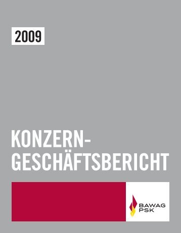 Konzern-GeschÃ¤ftsbericht 2009 - Bawag