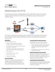 UltraConnect UC-271G - KORE Telematics