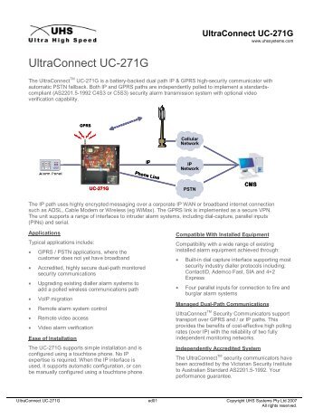 UltraConnect UC-271G - KORE Telematics