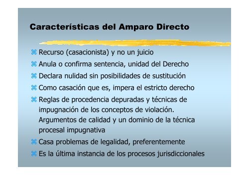 Amparo directo - Tribunal Electoral del Poder Judicial de la ...