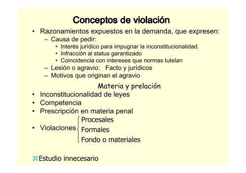 Amparo directo - Tribunal Electoral del Poder Judicial de la ...